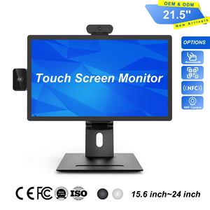 צג מסך מגע אינטראקטיבי בגודל 15.6 אינץ' עד 24 אינץ' עם חיבור USB Type-C, תואם למערכות Windows ואנדרואיד עבור מחשב Windows ו-Android BOX - Product Image 1