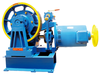 Moteur asynchrone adapté conçu moderne de machine de traction pour l'ascenseur d'ascenseur de fret de cargaison pièces de rechange d'ascenseur pour l'ascenseur