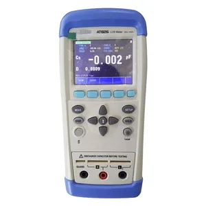 Handheld Portable 100kHz digital LCR Tester Meters Capacitance Data Logger AT826