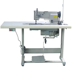 Machine à coudre industrielle robuste à point noué, plate, avec moteur en fer et alimentation par entraînement composé, la plus vendue, nouvelle version - Product Image 3