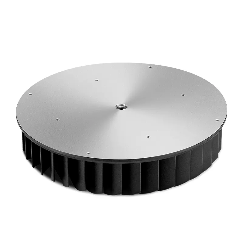 Shenzhen LIKE 200W Diameter 280mm Height 65mm Led Aluminum Weatherproof Heat Sink High Bay Audio Amplifier Heatsink