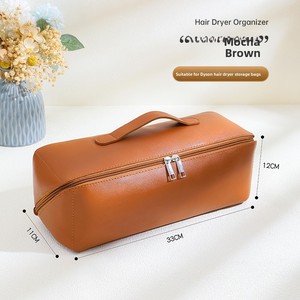 Cross-border hair dryer storage bag, curling <b>iron</b> storage box, portable <b>travel</b> handbag, for storing straighteners - Product Image 2