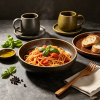 Service de table en poterie de style zen oriental, vaisselle rétro en grès émaillé avec tasses, ensemble de thé et de café en céramique fait main pour les hôtels