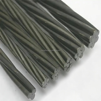 Câbles en acier de précontrainte de 12,7 mm pour béton précontraint, câbles en acier de précontrainte à haute résistance, prix des câbles en acier de précontrainte