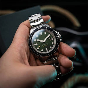 Reloj de Hombre de 41 mm con Movimiento Mecánico Automático Seiko, Cristal de Zafiro, Correa de Acero Inoxidable, Caja de Aleación, 20 mm, Luminoso, Analógico - Product Image 5