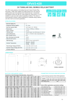 Batería de ácido de plomo de ciclo profundo de gel tubular OEM OPzV 2V420AH Electrónica de consumo Telecom UPS Iluminación Control de interruptor de viento solar