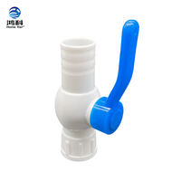 Prix usine nouveau robinet à tournant sphérique PP 180 vanne d'irrigation à rotation 3/4*1 pour l'eau de contrôle