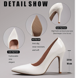Nuove <span class=keywords><strong>Scarpe</strong></span> da <span class=keywords><strong>Donna</strong></span> 2026 in Pelle PU con Punta Affusolata e Tacco Alto, <span class=keywords><strong>Eleganti</strong></span> e di Lusso per Matrimoni, Feste e Serate in Discoteca - Product Image 1