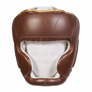 Protection de la tête résistante aux chocs pour le sport Protège-tête de boxe disponible en gros avec sangle réglable légère - Product Image 1