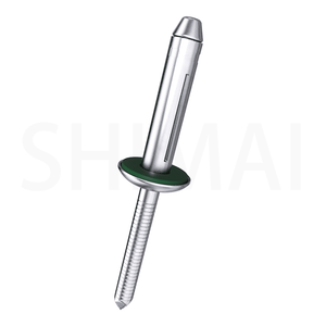Remache ciego estructural de aluminio impermeable con goma para fijación de bombillas - Product Image 4