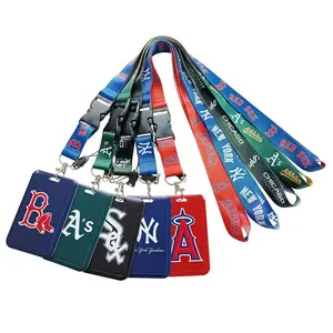 للبيع بالجملة اسهم فريق بيسبول رياضي كبير لانيار سلسلة مفاتيح اسهم بيسبول مع شعار مخصص