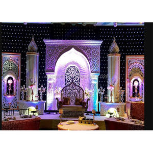 Mastani Palacio boda etapa de decoración Texas increíble Rajwada Palacio boda del último Rajwada boda fibra Decoración - Product Image 4