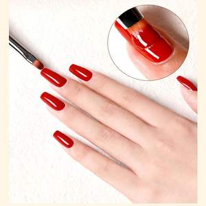 طلاء أظافر جل بألوان نقية طلاء أظافر جل بالأشعة فوق البنفسجية طلاء أظافر عالي الصبغة طبيعي - Product Image 5