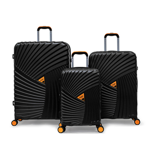 Ensemble de bagages Goby Globy Luxury Simple 3 pièces ABS+PC 2899A avec roulettes pivotantes à 360°, serrure TSA, design léger - Product Image 1