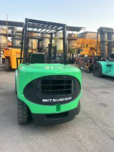 Mitsubishi <b>Forklift</b> Lifting Capacity 5ton Japan Made FD50 2/3 Mast 4.5m Secondhand 4WD Solid Tire Diesel Hydraulic Offroad - Product Image 3