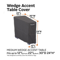 Vente en gros d'usine OEM ODM tissu Oxford tout temps couverture de meubles de patio 12 pouces couverture de table d'extérieur en coin