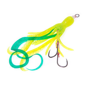 Señuelo <span class=keywords><strong>de</strong></span> pesca <span class=keywords><strong>de</strong></span> plástico <span class=keywords><strong>de</strong></span> 10cm y 4G al por mayor, faldas <span class=keywords><strong>de</strong></span> pulpo y calamar con gancho, Spinner impreso para pesca en Río, Lago y Arroyo - Product Image 4