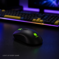 Combo clavier et souris sans fil pour jeux 2.4G 8000 DPI 98 touches 26 touches anti-ghosting pour PC Gamer