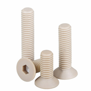 <span class=keywords><strong>Tornillos</strong></span> hexagonales de nylon PEEK compuesto M2.5 M3 M5, <span class=keywords><strong>tornillos</strong></span> avellanados de plástico resistentes al calor para piezas de motor automotriz - Product Image 4