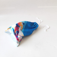 Sac à cordon en microfibre pour lunettes de ski, pochette de protection souple pour le rangement des lunettes de soleil et des lunettes de vue