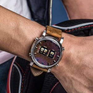 Tùy Chỉnh Mới Khái Niệm Thiết Kế Kỹ Thuật Số Con Lăn Chronograph Cá Nhân Hipster Không Thấm Nước Sinh Viên Giải Trí Đồng Hồ - Product Image 3