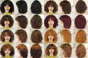 วิกผม KEMY HAIR HD Lace None Lace แบบผมหยิกฟูสไตล์เวียดนาม  ขนาดกลาง นุ่ม หนา <span class=keywords><strong>ท</strong></span>ุกสี ปรับแต่งได้ สำหรับผู้หญิงผิวสี - Product Image 5