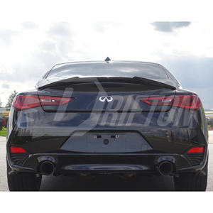 Pour Infiniti Q60 2016-2022 Aileron arrière de coffre en Fiber de carbone de style M4 - Product Image 3
