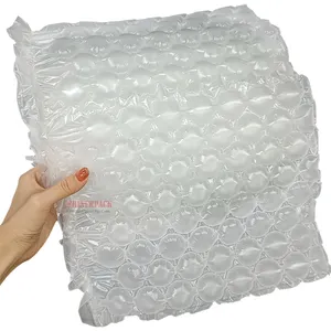 Almohada de burbujas de aire de Color, Material de envoltura, embalaje protector, película de cojín de aire de inflado