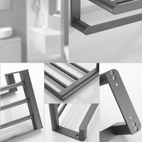 Ensemble d'accessoires de salle de bain en acier inoxydable 7 pièces, nouveauté 2025 - Matériel lisse et étanche pour toilettes et maison, accessoires de salle de bain