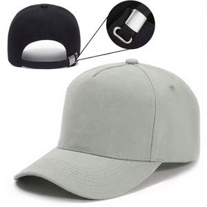Gorra de Béisbol Personalizada para Hombre, Diseño de Moda de Alta Calidad en Estilo Europeo y Americano, Negra Lisa - Product Image 1