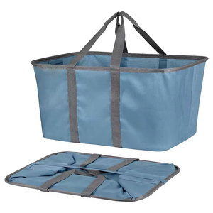 Machine Washable Polyester Travel <b>Laundry</b> Backpack Handles Drawstring Eco-friendly Foldable Portable Dirty Clothes Organizer - Product Image 2