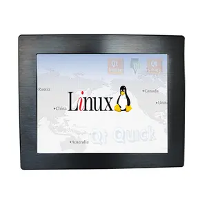 Linux / WINCE 6.0 / android 4.4 2 system cheap 12.1 inch hmi embedded touch screen panel pc