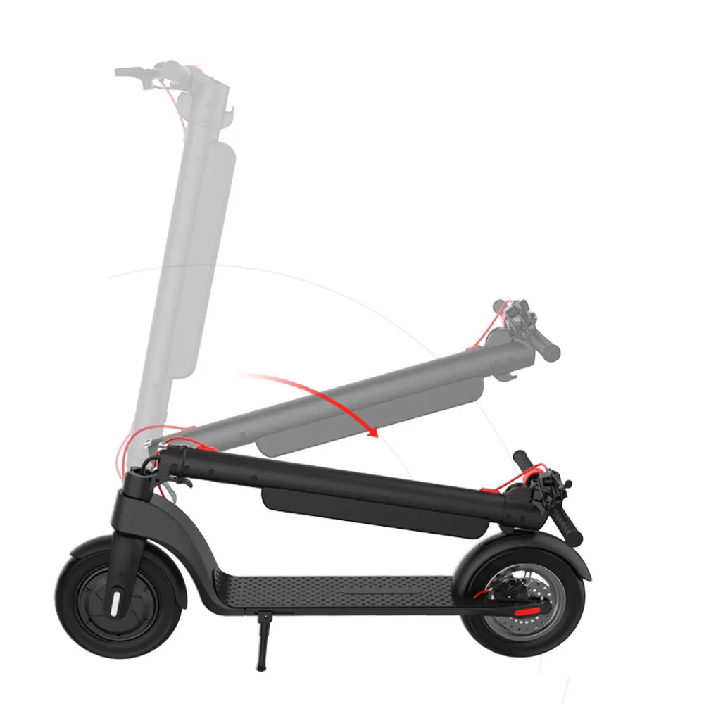 Scooter elettrico per adulti Scooter elettrico Kick step elettrico ad alta velocità HX X8 450W batteria al litio rimovibile Scooter elettrico