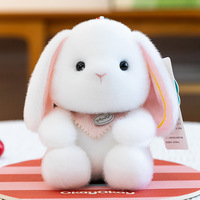 Boneka Hewan Lucu 14cm Super Lembut, Gantungan Ransel, Mainan Penenang, Hadiah Ulang Tahun, Hadiah Pasangan, Hadiah Festival, Isi Kapas PP