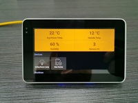 Tableta PC de montaje en pared, consola de pantalla táctil de 5 pulgadas, sin botón físico, Android POE