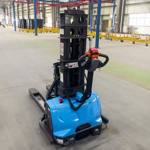 Apilador de palets eléctrico apilador de carga automática carretilla elevadora 1,5 toneladas 2 toneladas apilador walkie - Product Image 2