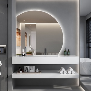Armario de espejo inteligente para Hotel, lavabo de baño, tocador, venta al por mayor de fábrica - Product Image 3