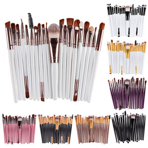 Juego de 20 Brochas de <span class=keywords><strong>Maquillaje</strong></span> de Diamantes Coloridas en Oferta, Juego de Brochas Cosméticas para Ojos - Product Image 5