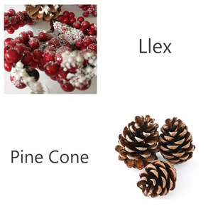 2023 couronnes <span class=keywords><strong>de</strong></span> <span class=keywords><strong>noël</strong></span> artificielles faites <span class=keywords><strong>maison</strong></span> OEM pour décoration <span class=keywords><strong>de</strong></span> <span class=keywords><strong>porte</strong></span> d'entrée - Product Image 5