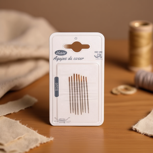 Aghi da cucito Ilan con occhiello dorato, 8 pezzi, per cucito a mano - Product Image 3