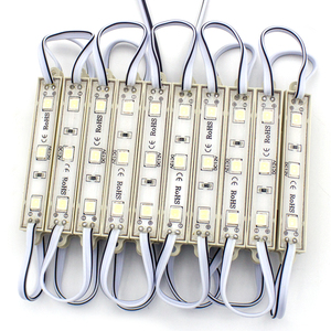 5050 SMD <strong>3</strong>-<strong>LED</strong> <strong>RGB</strong> White <strong>Module</strong> IP65 Waterproof DC12V Backlight for Advertising Sign Board - Product Image 1