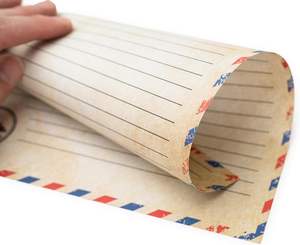 Paquete de 200 Sobres para Cartera - 120 Sobres para Correo Aéreo y 80 Sobres Azules para Invitaciones, Cartas de Amor, Troops, Navidad - Product Image 3