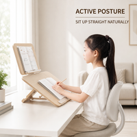 Support de lecture et d'écriture ergonomique double plateau Feixiang YD-20, réglable, double couche, pour enfants et étudiants, directement de l'usine
