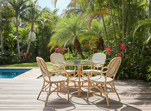 Compact & Stylish Comfortable Jamaica <b>Bistro</b> Rattan/Wicker <b>Dining</b> <b>Set</b> for Cozy Home Furniture & Hotel Spaces From Indonesia - Product Image 4