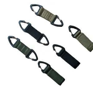 Naylon ABS metal ESPORT karabina klip anahtarlık askısı açık/kemer/döngü/anahtarlık/tutucu/karabina karabina anahtarlık kordon