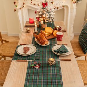 Christmas Table <strong>Runner</strong> 15.7x72inch 100% Polyester <strong>Washable</strong> Eco-Friendly Indoor Outdoor Farmhouse Home <strong>Kitchen</strong> Dining Party Decor - Product Image 5