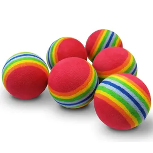 厂家直销eva泡沫球安全室内玩具有趣充满活力的各种颜色球-独特的生日派对偏爱泡沫