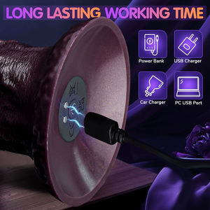 Vibromasseur contrôlé par application avec Bluetooth, modes de vibration réglables, étanche, léger (330g), portable - Product Image 6