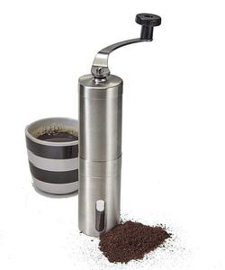 Manual de acero inoxidable molinillo de café cónico de Burr Molino de cepillado molinillo de café - Product Image 2