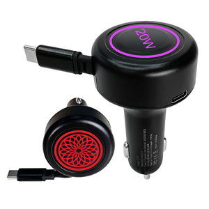 Câbles de chargeur de voiture multi-phones, chargeur de voiture 12V USB-C, chargeur de téléphone de voiture ultra-rapide pour Toyota Hilux - Product Image 1